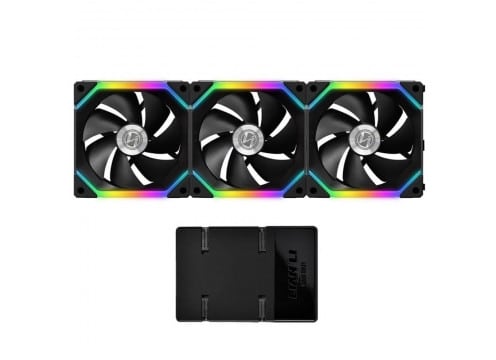סט מאווררים למארז LIAN-LI SL120 UNI 120MM Black - 3 Fan