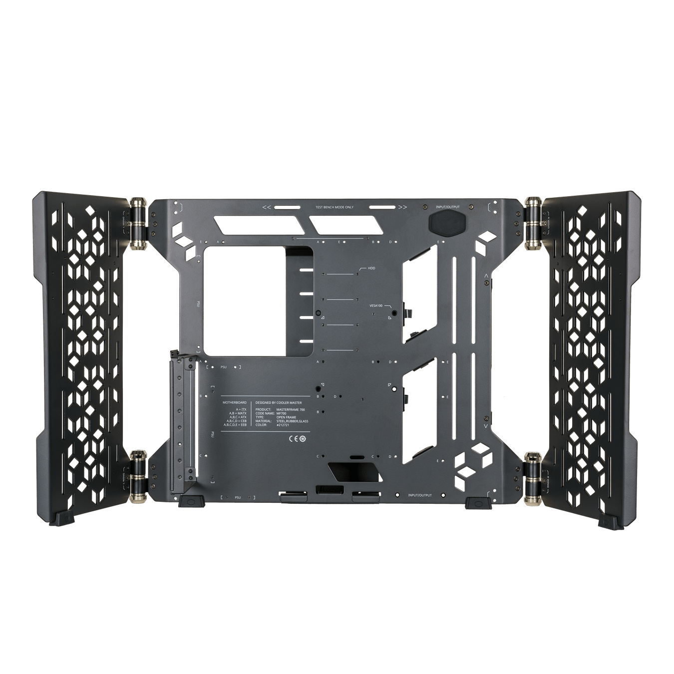 מארז COOLER MASTER MASTERFRAME 700 Full Tower צבע שחור