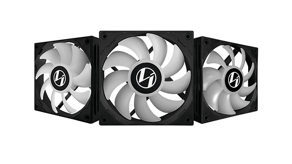 סט מאווררים למארז LIAN-LI ST120-3 120MM Black - 3 pack – תמונה 2