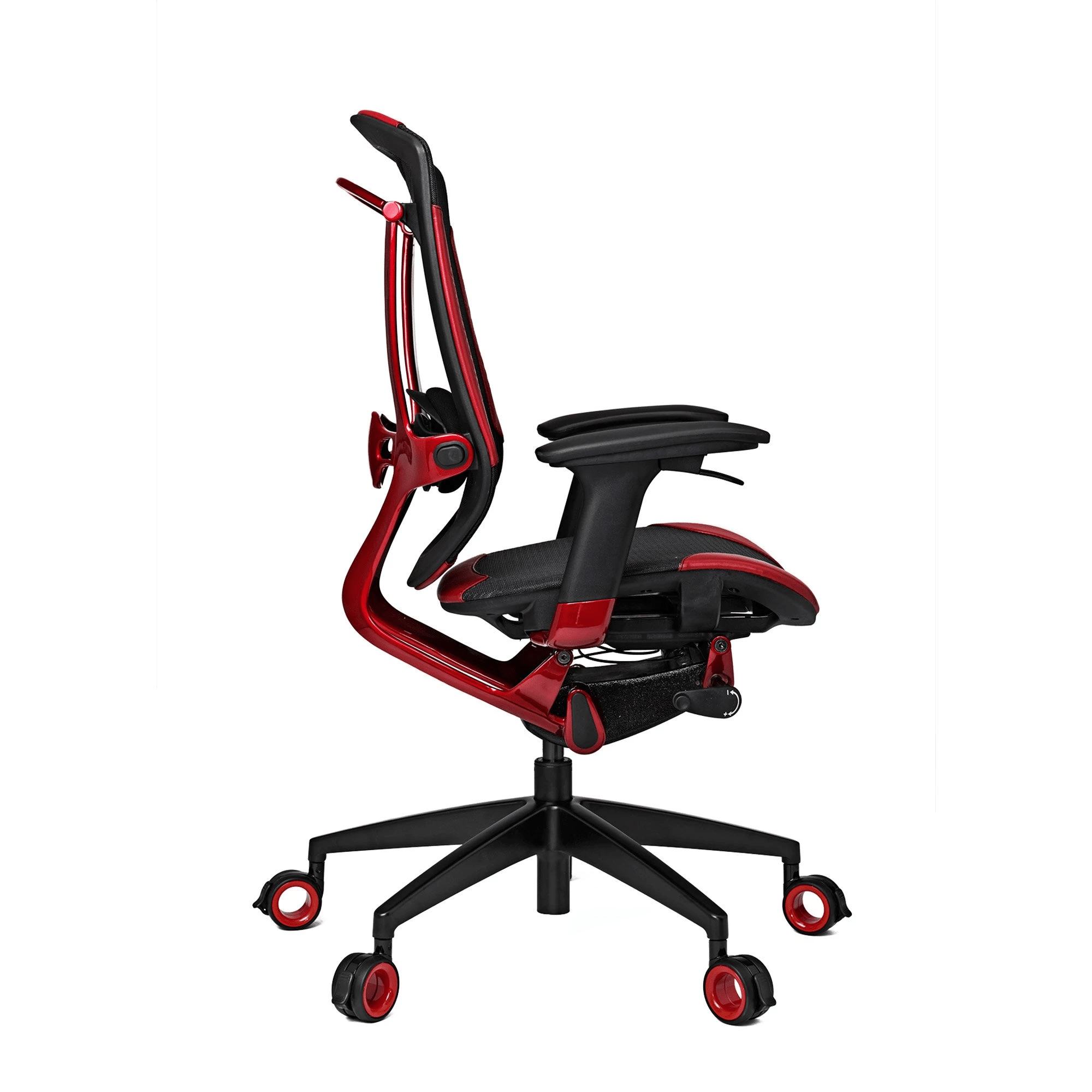 כיסא גיימינג Vertagear Gaming Series Triigger 350 Gaming Chair Special Paint Red Edition צבע שחור ואדום – תמונה 4