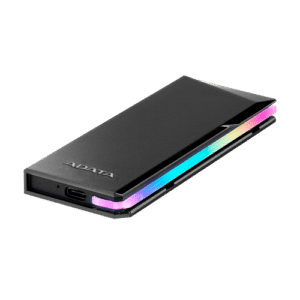 כונן SSD חיצוני A-DATA EC700G NVME USB-C 1TB ENCLOSURE RGB