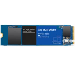 כונן WD SSD 250GB NVMe M.2 2280 SN550 Blue