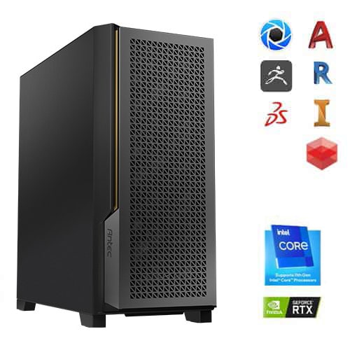 מחשב מקצועי לעריכה ותלת מימד iPro 3D-Design Optimal