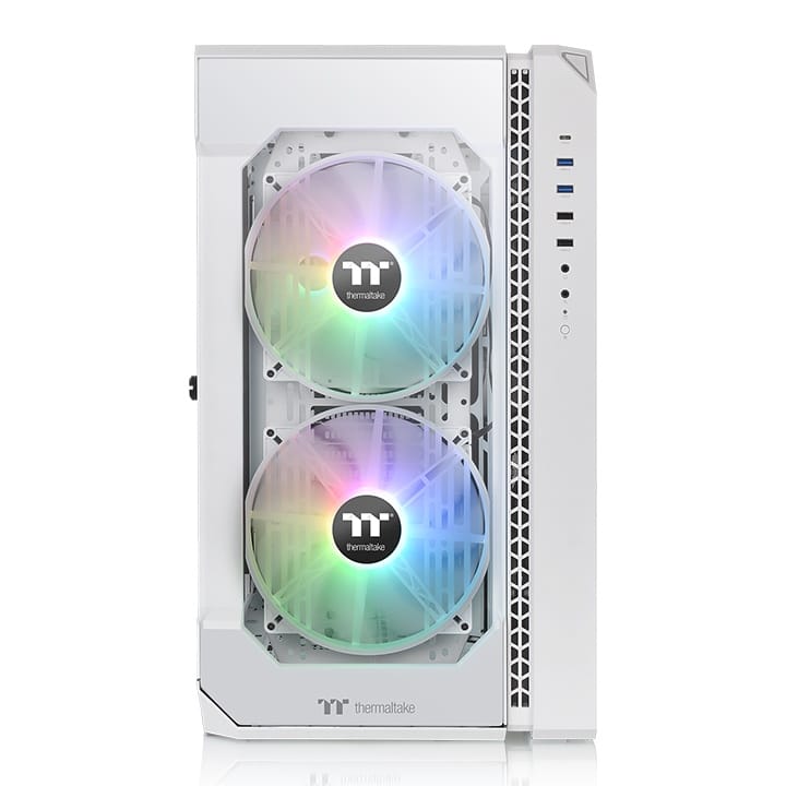 מארז Thermaltake View 51 TG Snow ARGB Mid Tower צבע לבן – תמונה 4