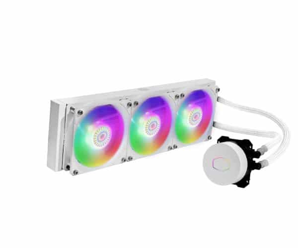 קירור נוזלי למעבד CoolerMaster ML360L V2 ARGB WHITE 360MM