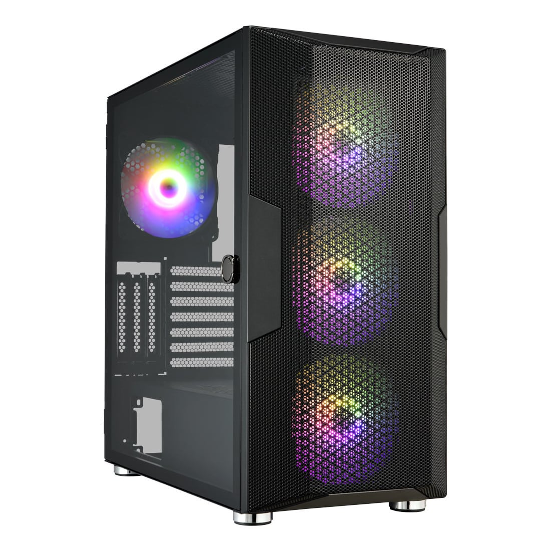 מארז FSP CUT592 GAMING RGB Mid Tower צבע שחור