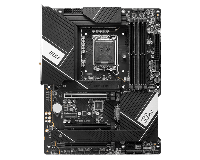 לוח אם MSI PRO Z790-A WIFI DDR5 ATX – תמונה 2