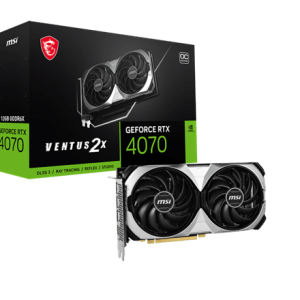 כרטיס מסך לגיימינג MSI GeForce RTX 4070 VENTUS 2X OC 12GB