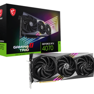 כרטיס מסך לגיימינג MSI GeForce RTX 4070 GAMING X TRIO 12GB