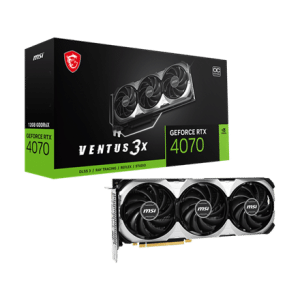 כרטיס מסך לגיימינג MSI GeForce RTX 4070 VENTUS 3X OC 12GB