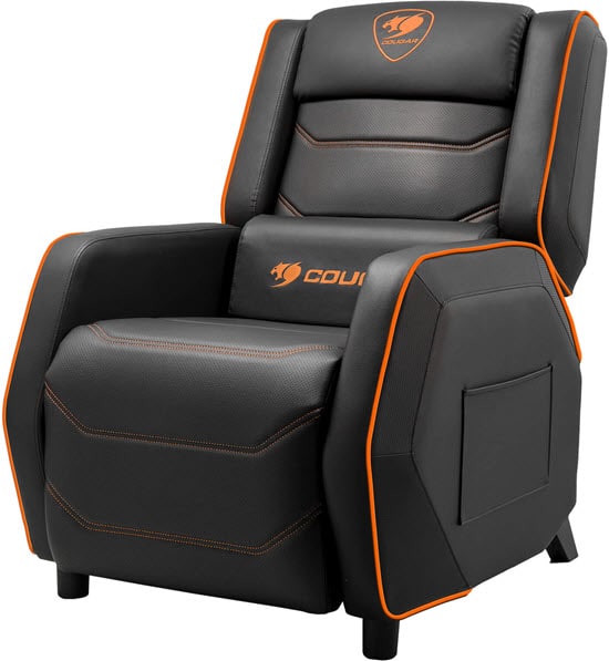 כורסת גיימינג COUGAR RANGER S Gaming Sofa צבע שחור כתום – תמונה 3