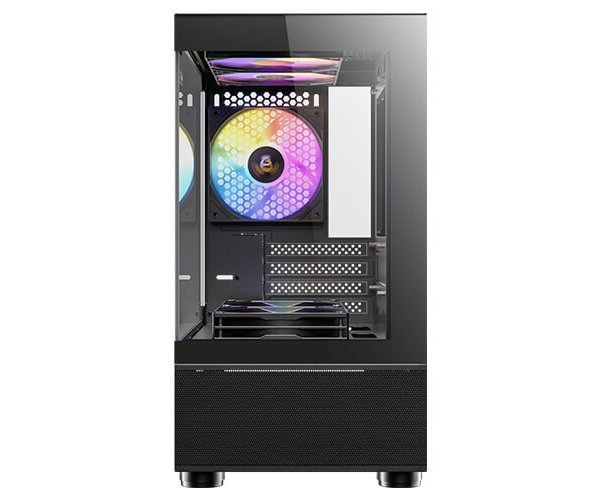 מארז ANTEC CX200M RGB Elite BLACK Mini Tower צבע שחור – תמונה 3