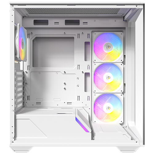 מארז Antec C3 ARGB WHITE Mid Tower צבע לבן – תמונה 3