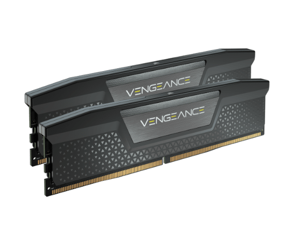 זיכרון CORSAIR 64GB (2x32GB) DDR5 6800MHz Vengeance Black C32