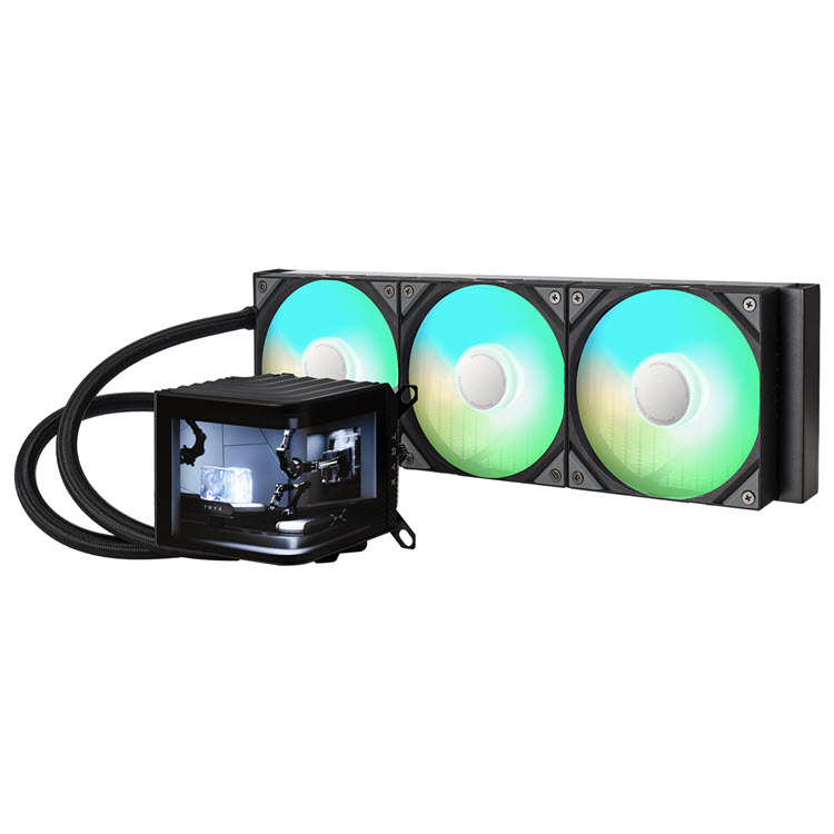 קירור נוזלי למעבד TRYX Panorama 360 ARGB Black 360MM