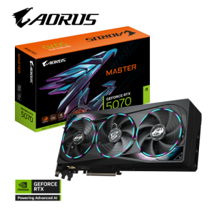 כרטיס מסך לגיימינג GIGABYTE GeForce RTX 5070 MASTER 12GB