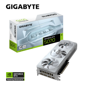 כרטיס מסך לגיימינג GIGABYTE GeForce RTX 5070 EAGLE OC ICE SFF 12GB