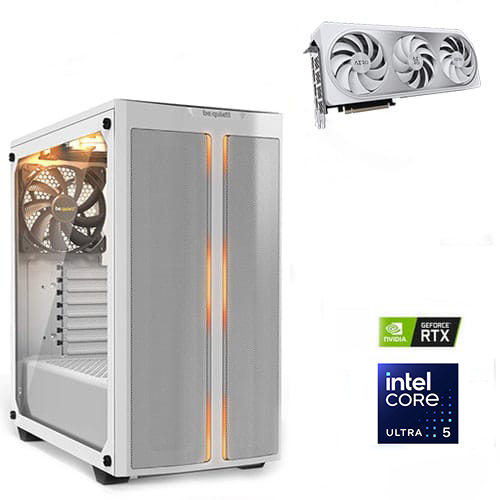 מחשב גיימינג בצבע לבן iGamer 500DX AERO White