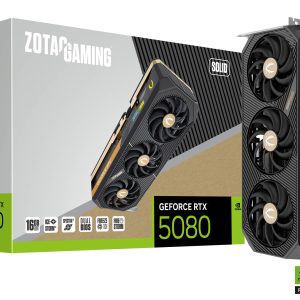 כרטיס מסך לגיימינג ZOTAC GAMING RTX 5080 SOLID 16GB